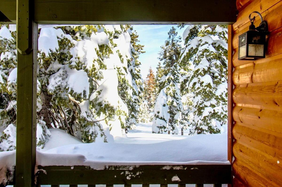 Lovely Log Cabin With Fire Pit! Duck Creek Village Exterior foto